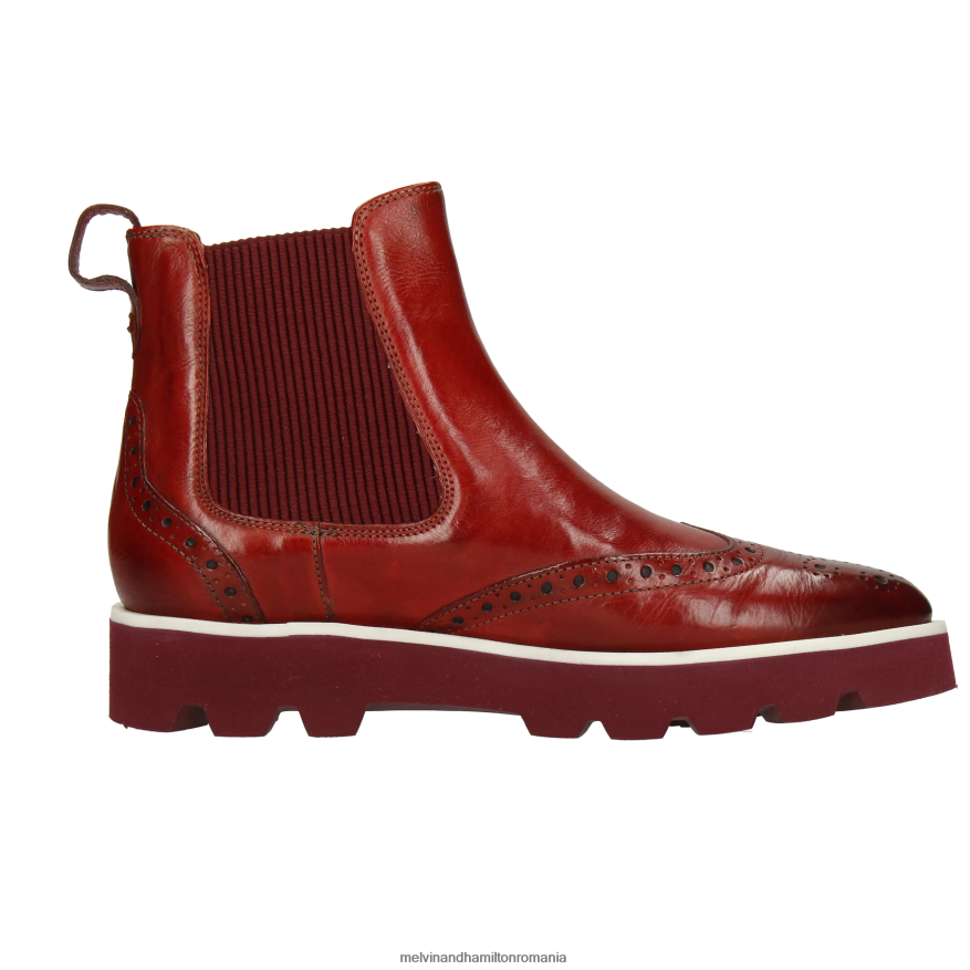 femei Melvin & Hamilton selina 29 roșu Botine 2R24J4858