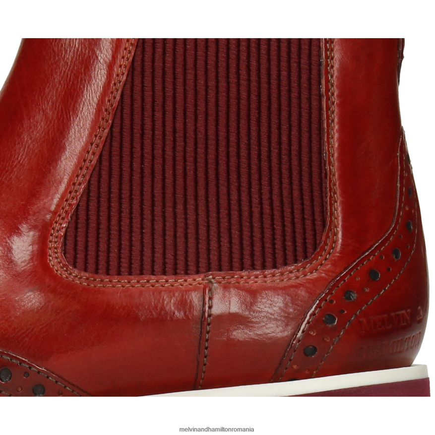 femei Melvin & Hamilton selina 29 roșu Botine 2R24J4858