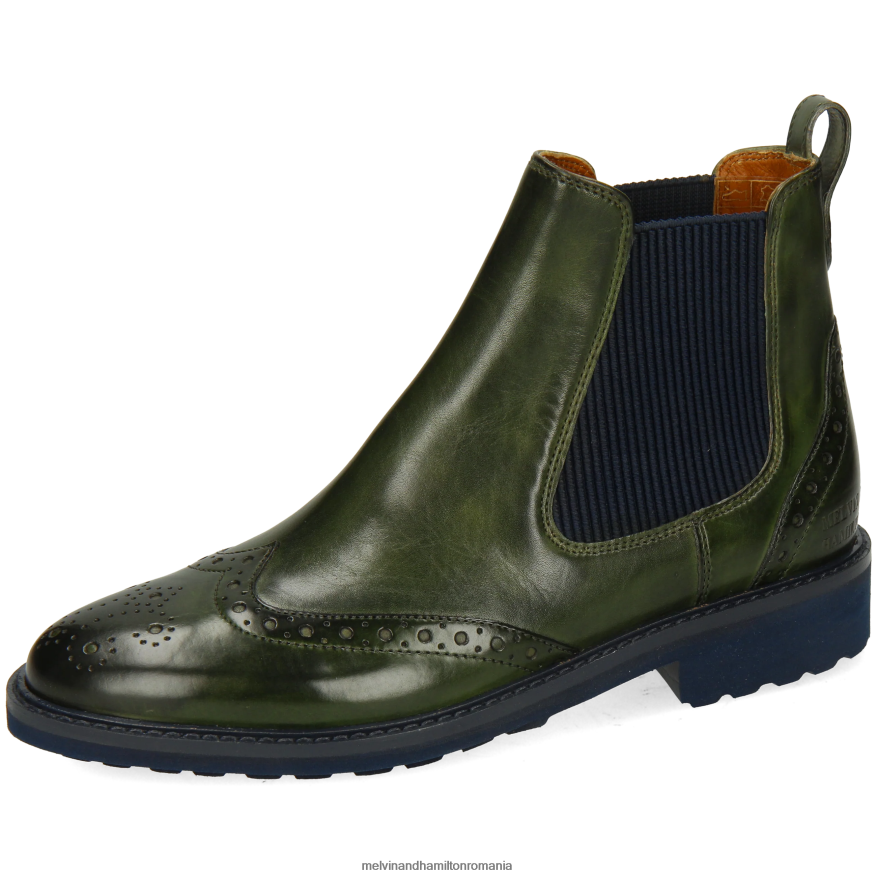 femei Melvin & Hamilton selina 29 verde Botine 2R24J4794