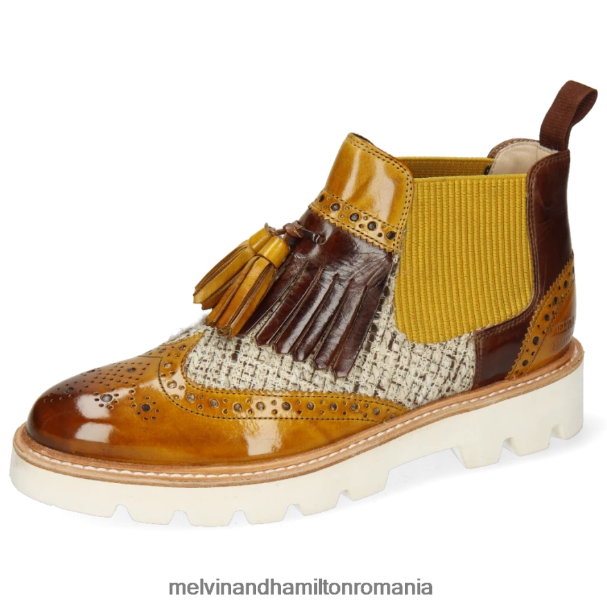 femei Melvin & Hamilton selina 5 maro deschis Botine 2R24J41047