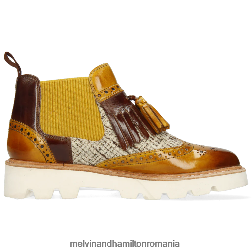 femei Melvin & Hamilton selina 5 maro deschis Botine 2R24J41047