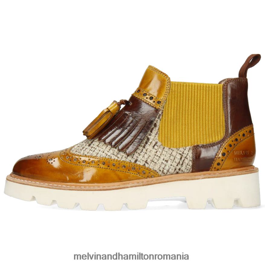 femei Melvin & Hamilton selina 5 maro deschis Botine 2R24J41047