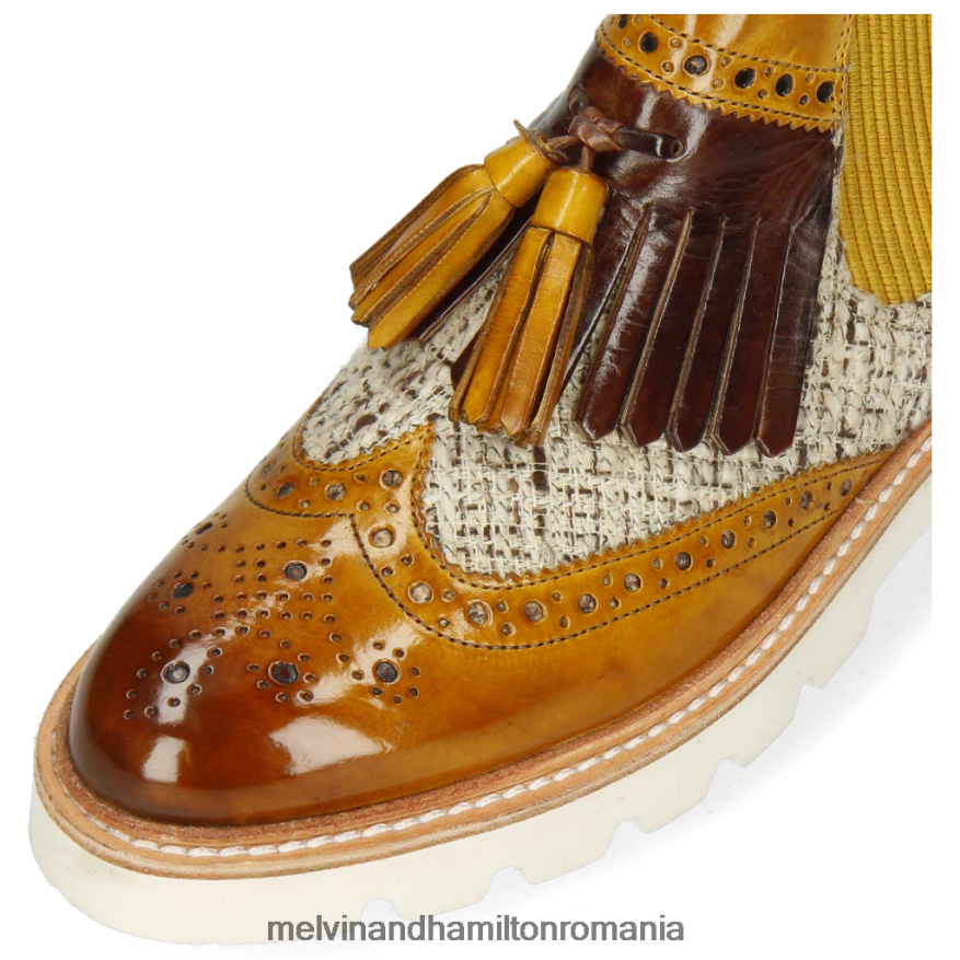 femei Melvin & Hamilton selina 5 maro deschis Botine 2R24J41047