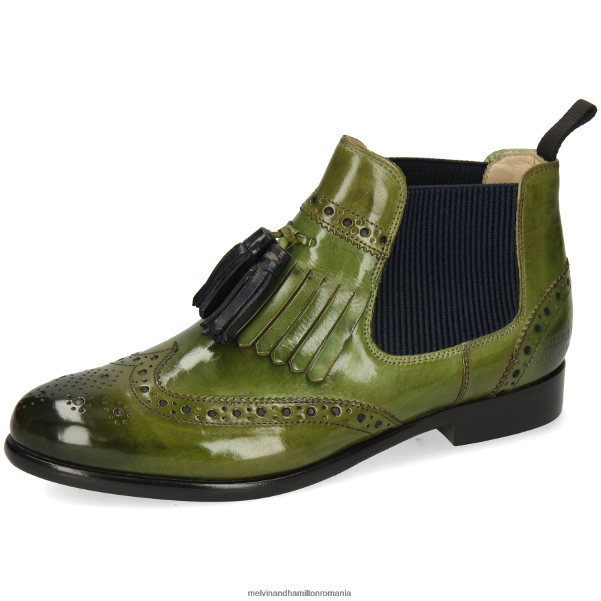 femei Melvin & Hamilton selina 5 verde Botine 2R24J4981