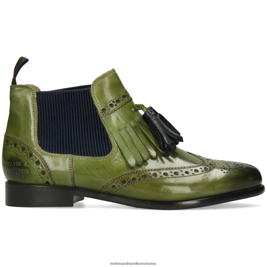 femei Melvin & Hamilton selina 5 verde Botine 2R24J4981