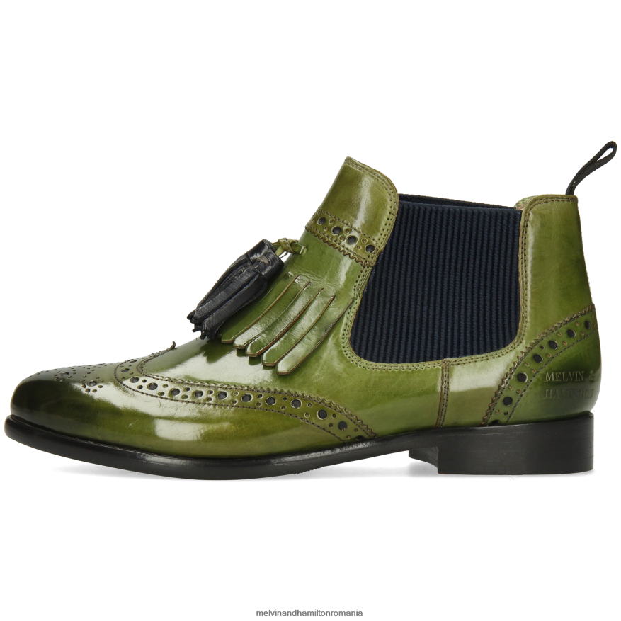 femei Melvin & Hamilton selina 5 verde Botine 2R24J4981