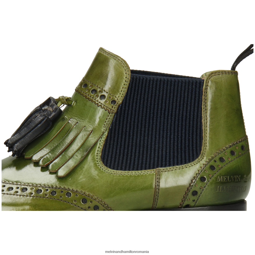 femei Melvin & Hamilton selina 5 verde Botine 2R24J4981