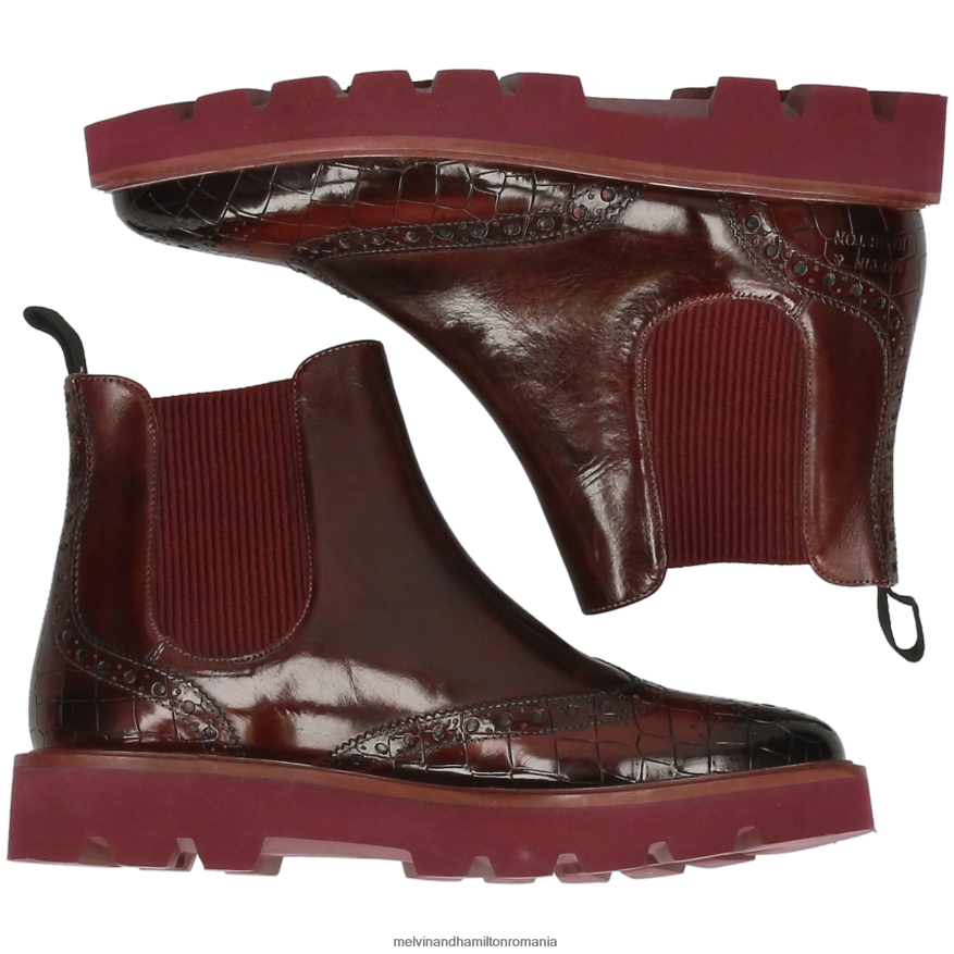 femei Melvin & Hamilton selina 65 Violet Botine 2R24J4966