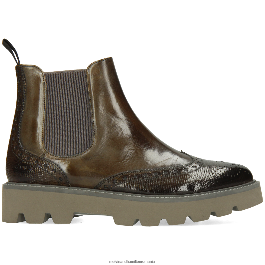 femei Melvin & Hamilton selina 65 kaki Botine 2R24J4973