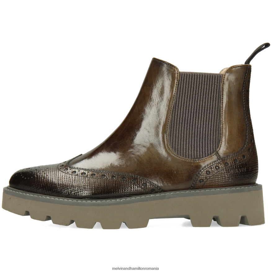 femei Melvin & Hamilton selina 65 kaki Botine 2R24J4973