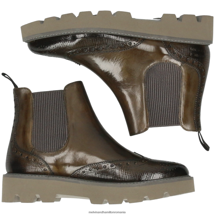 femei Melvin & Hamilton selina 65 kaki Botine 2R24J4973
