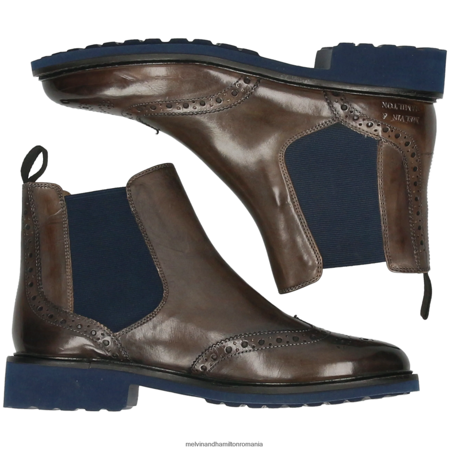 femei Melvin & Hamilton selina 6 gri Botine 2R24J41113