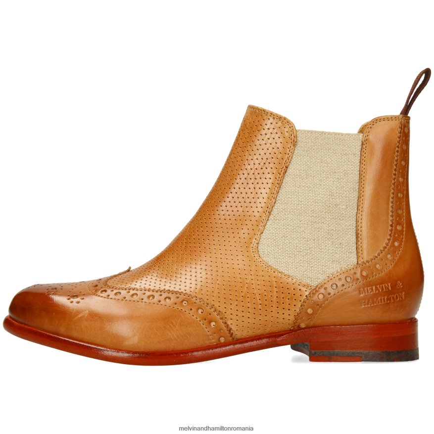 femei Melvin & Hamilton selina 6 maro deschis Botine 2R24J4864
