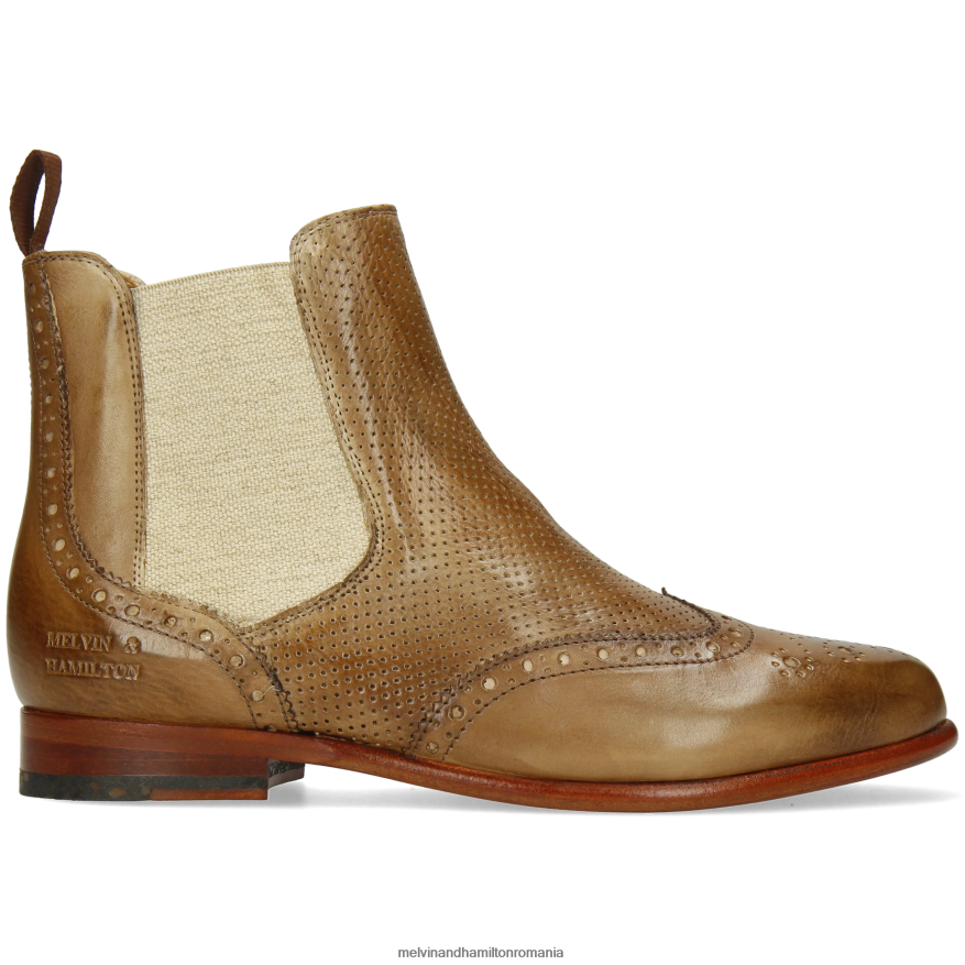 femei Melvin & Hamilton selina 6 maro deschis Botine 2R24J4867