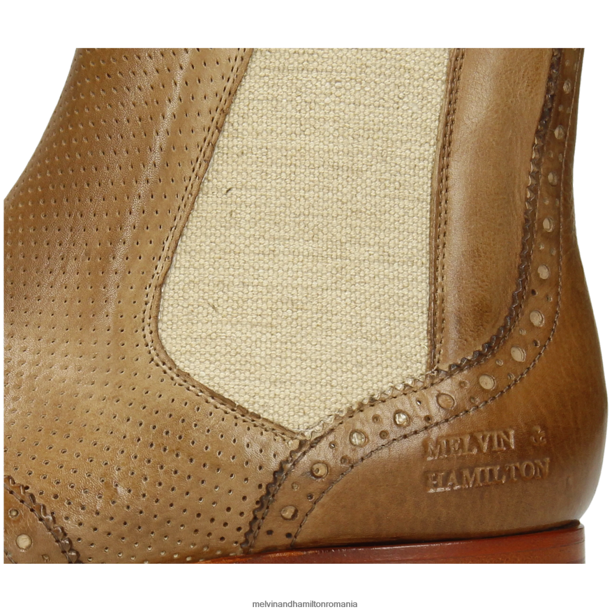 femei Melvin & Hamilton selina 6 maro deschis Botine 2R24J4867