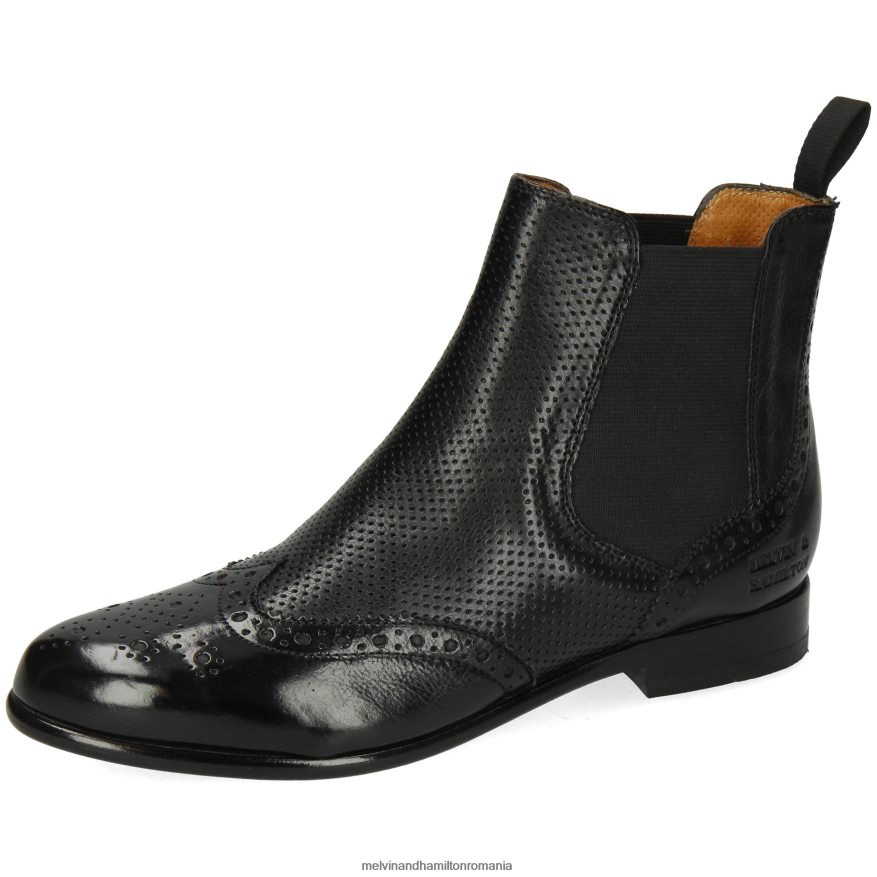 femei Melvin & Hamilton selina 6 negru Botine 2R24J41139