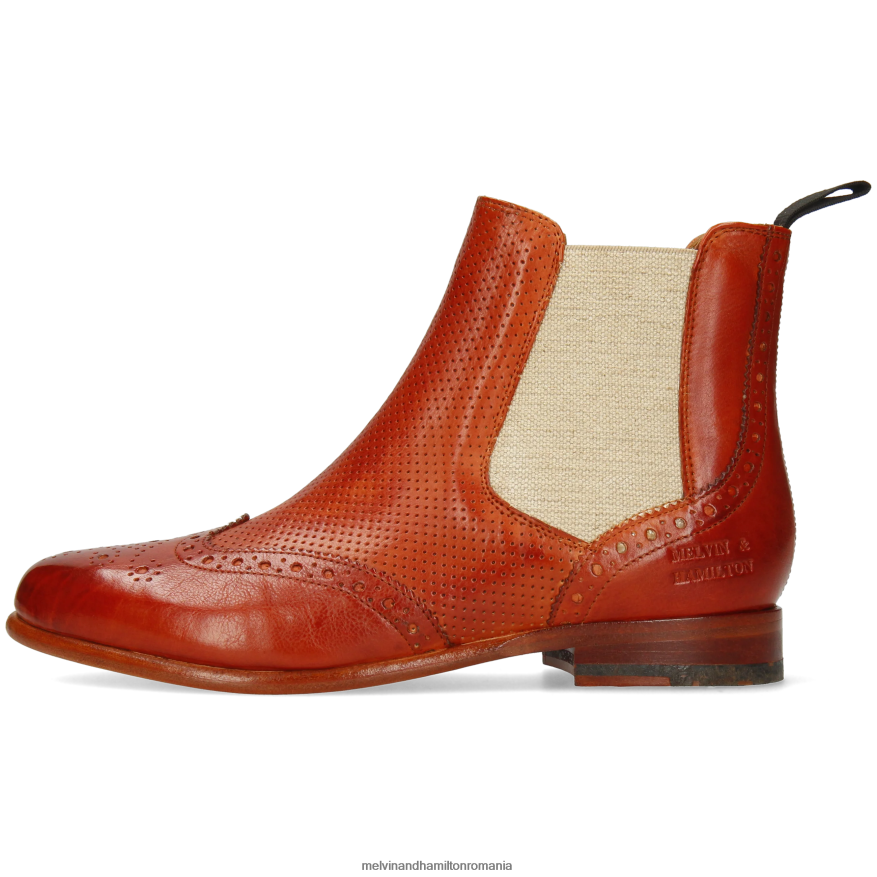femei Melvin & Hamilton selina 6 roșu Botine 2R24J4999