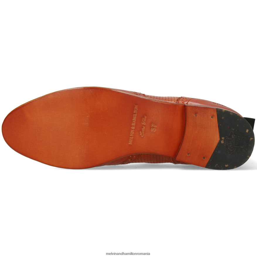 femei Melvin & Hamilton selina 6 roșu Botine 2R24J4999