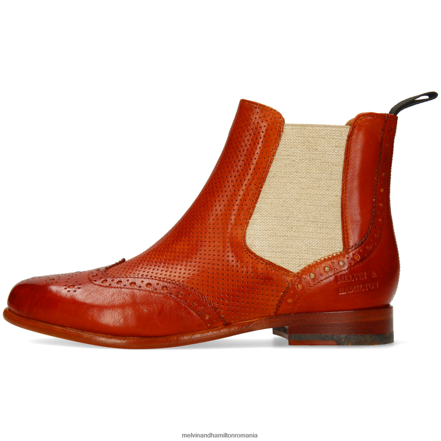 femei Melvin & Hamilton selina 6 roșu Botine 2R24J4999