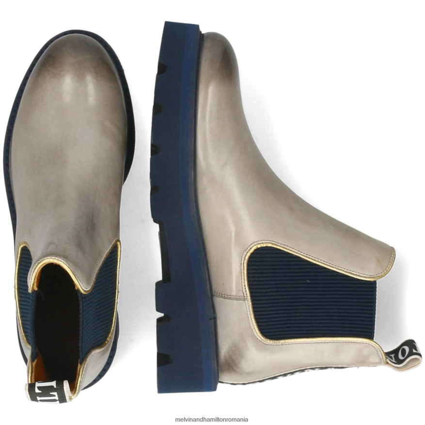 femei Melvin & Hamilton sibilul 6 gri Botine 2R24J4827