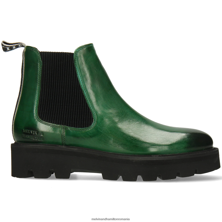 femei Melvin & Hamilton sibilul 6 verde Botine 2R24J4825