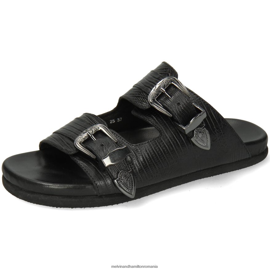 femei Melvin & Hamilton Wilma 25 negru catâri 2R24J41767