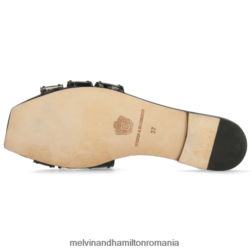 femei Melvin & Hamilton nisip 2 negru catâri 2R24J41722