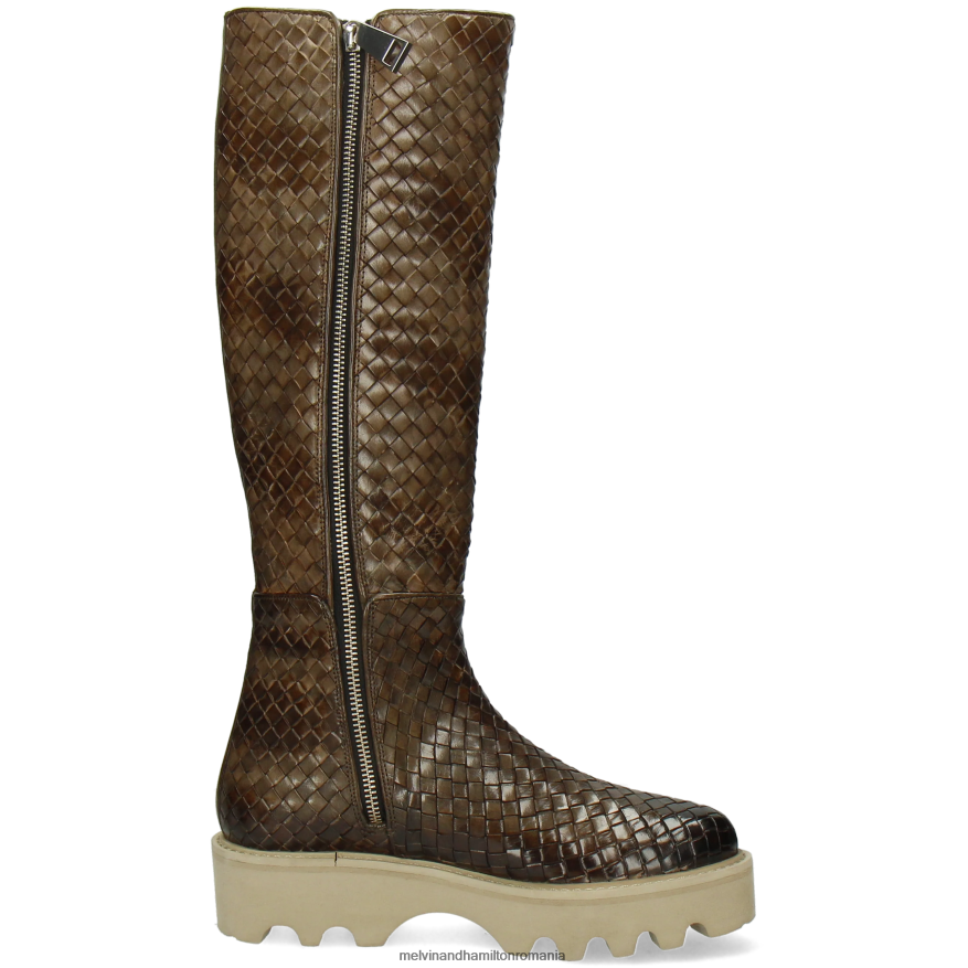 femei Melvin & Hamilton Leonie 21 kaki cizme 2R24J41206
