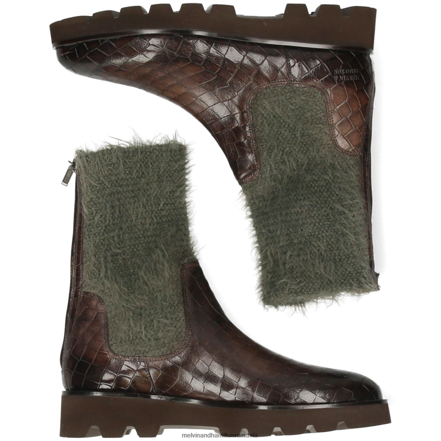 femei Melvin & Hamilton Susan 69 kaki cizme 2R24J41235