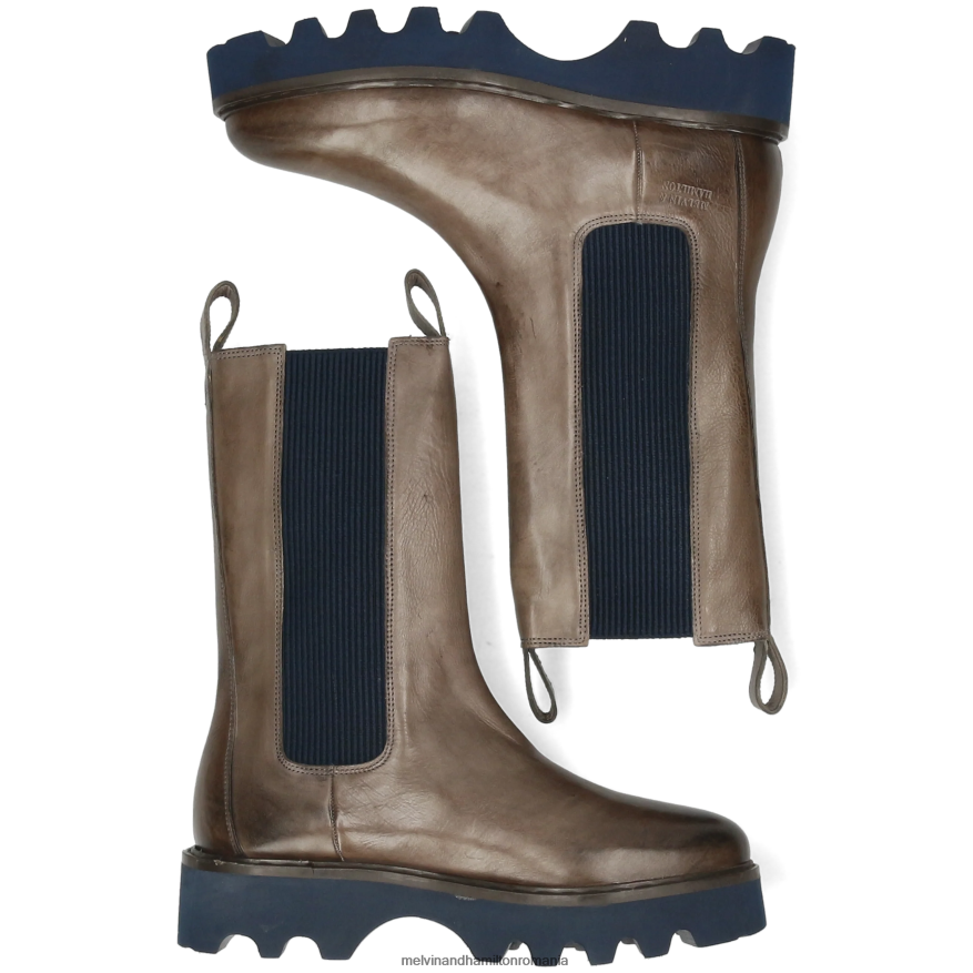 femei Melvin & Hamilton megan 14 gri cizme 2R24J41234