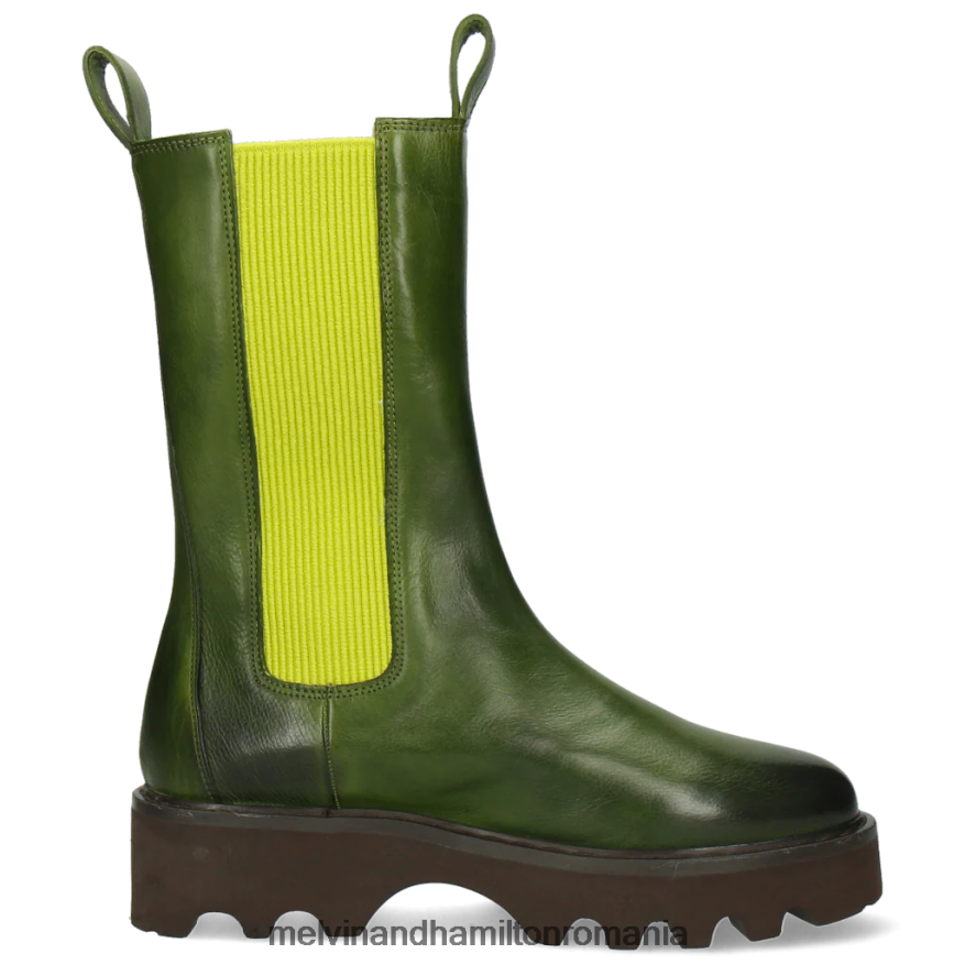 femei Melvin & Hamilton megan 14 verde cizme 2R24J41257