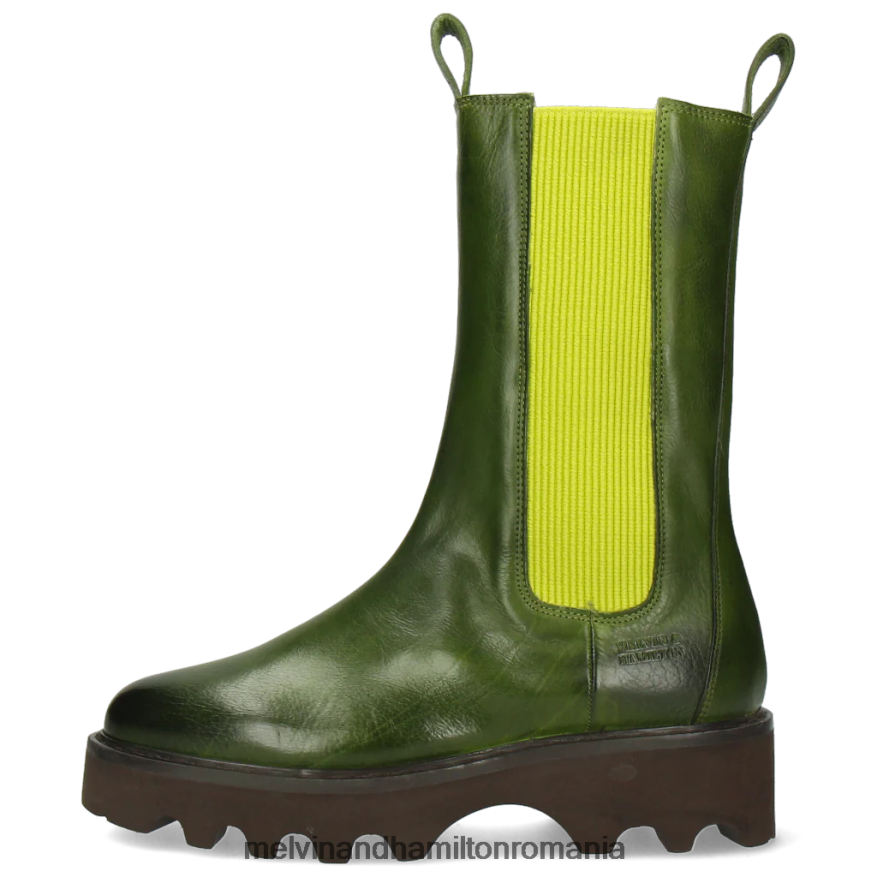 femei Melvin & Hamilton megan 14 verde cizme 2R24J41257