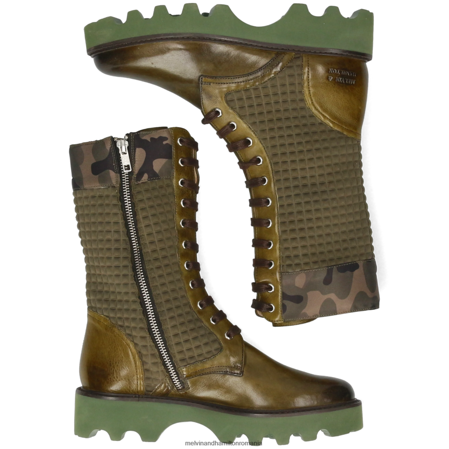 femei Melvin & Hamilton selina 62 verde cizme 2R24J41205