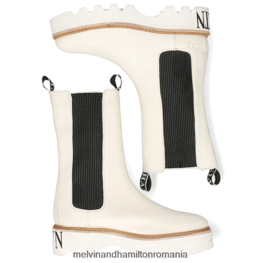 femei Melvin & Hamilton sibilul 5 alb cizme 2R24J41238