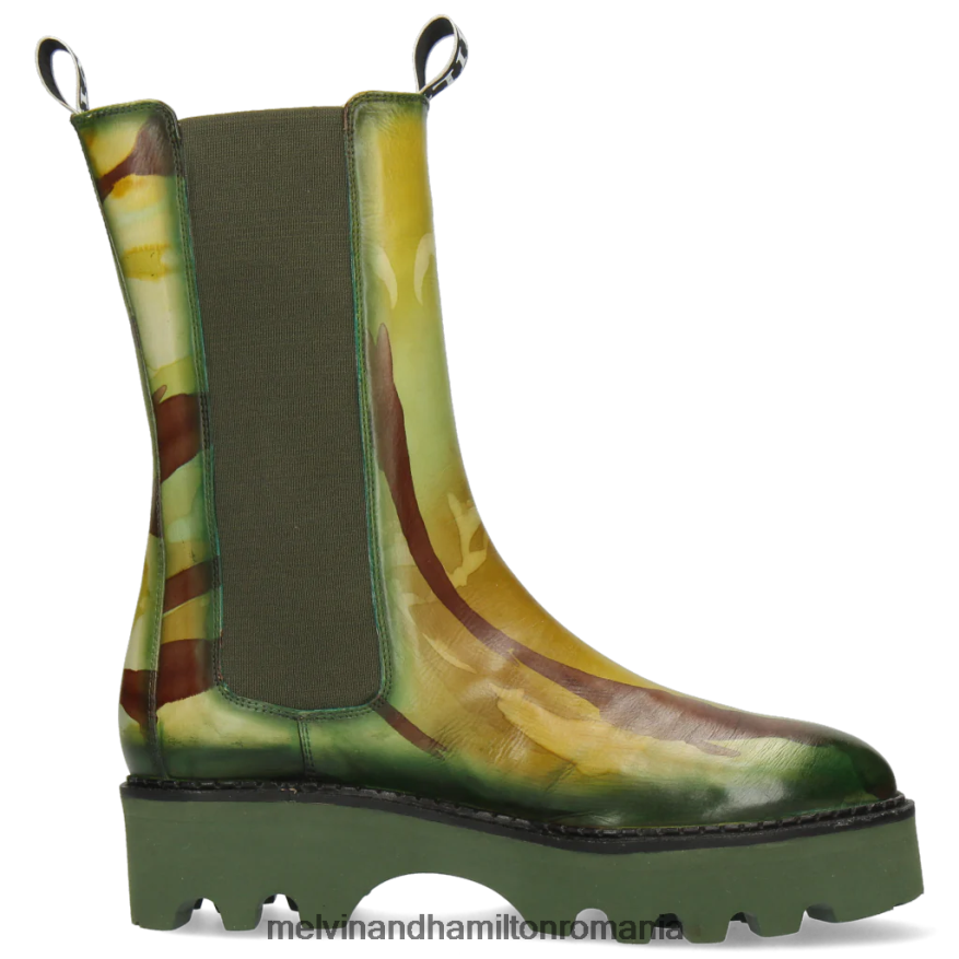 femei Melvin & Hamilton sibilul 5 verde cizme 2R24J41218