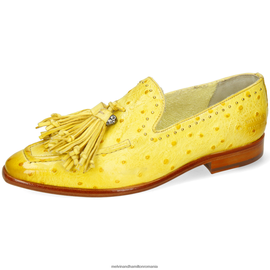 femei Melvin & Hamilton Emma 11 galben mocasini 2R24J41341