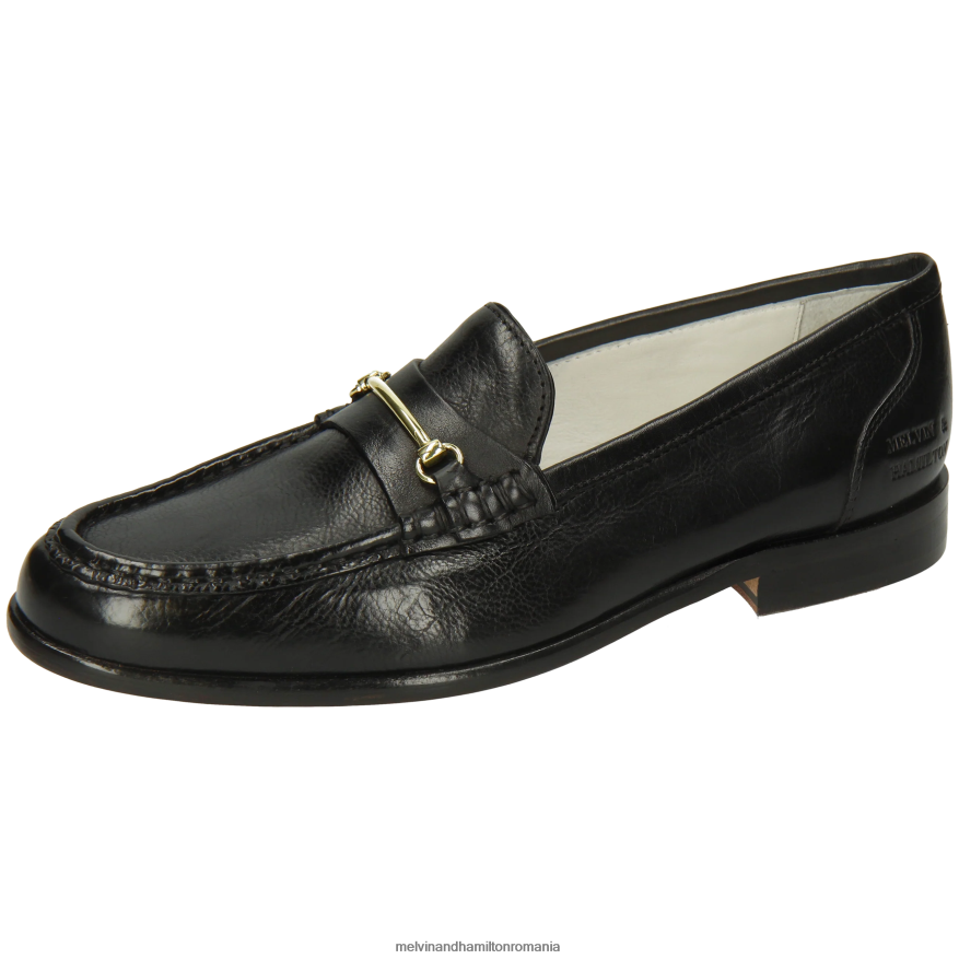 femei Melvin & Hamilton Gianna 1 negru mocasini 2R24J41325