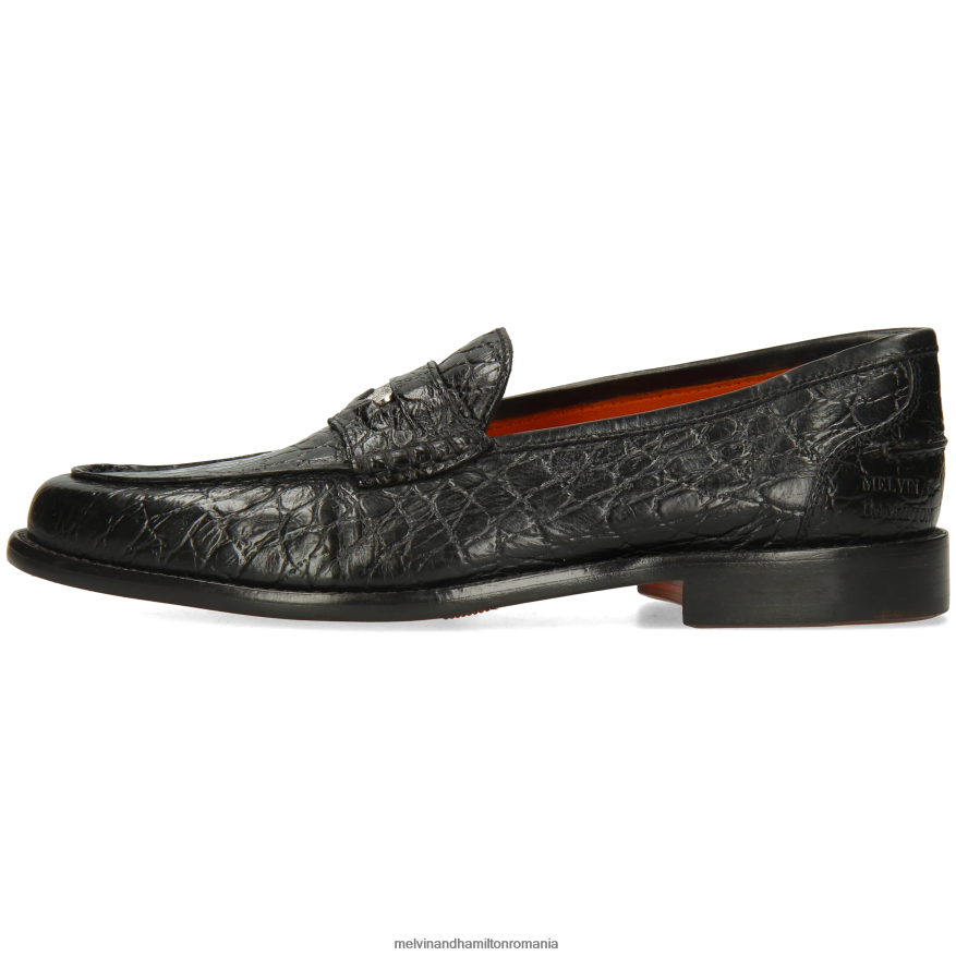 femei Melvin & Hamilton Gianna 3 negru mocasini 2R24J41314