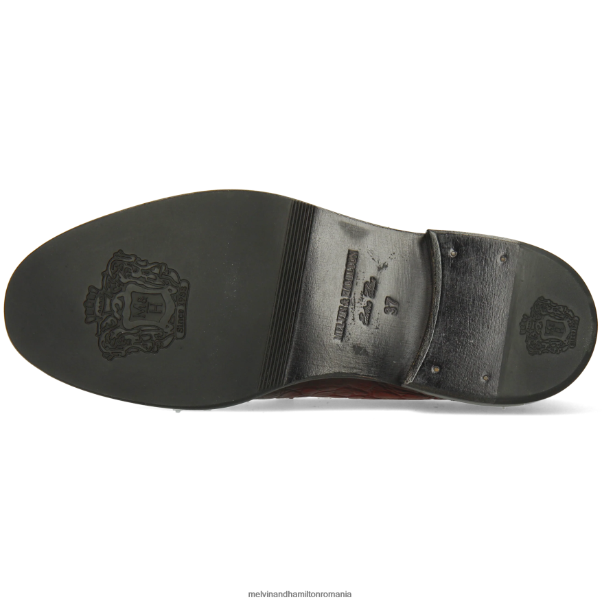 femei Melvin & Hamilton Gianna 3 roșu mocasini 2R24J41318