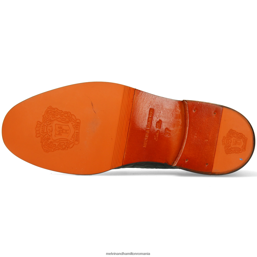 femei Melvin & Hamilton Gianna 3 verde mocasini 2R24J41320