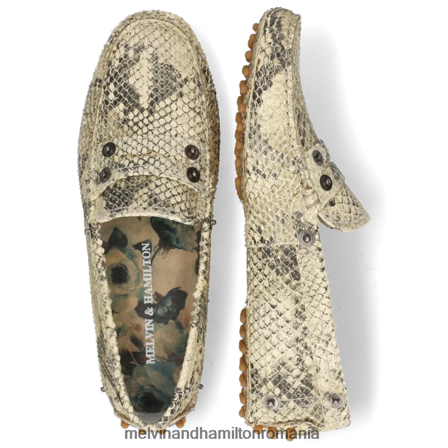 femei Melvin & Hamilton carolina 1 gri mocasini 2R24J41441