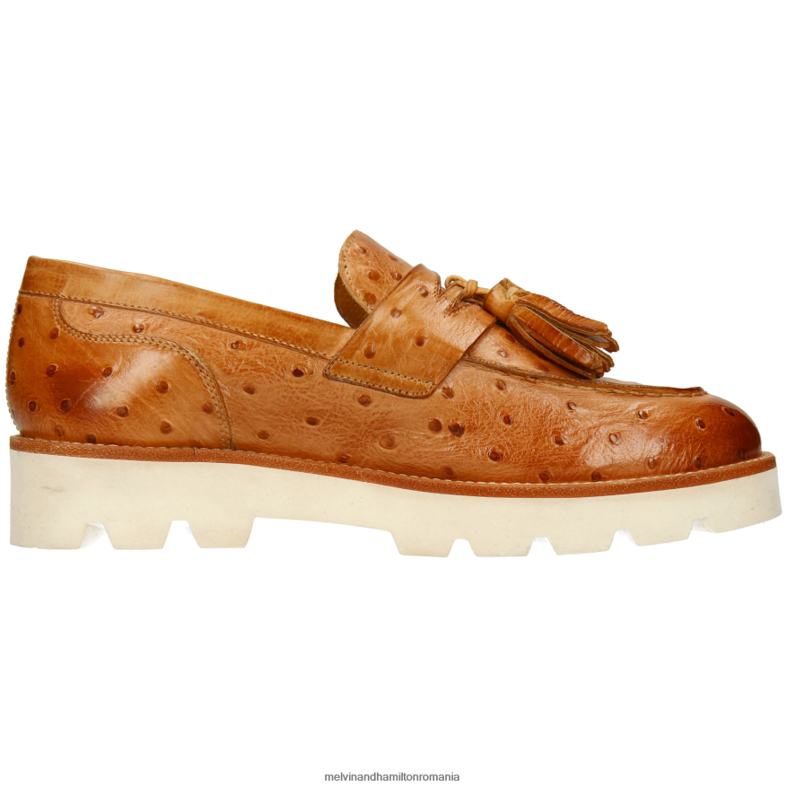 femei Melvin & Hamilton jad 44 maro deschis mocasini 2R24J41344