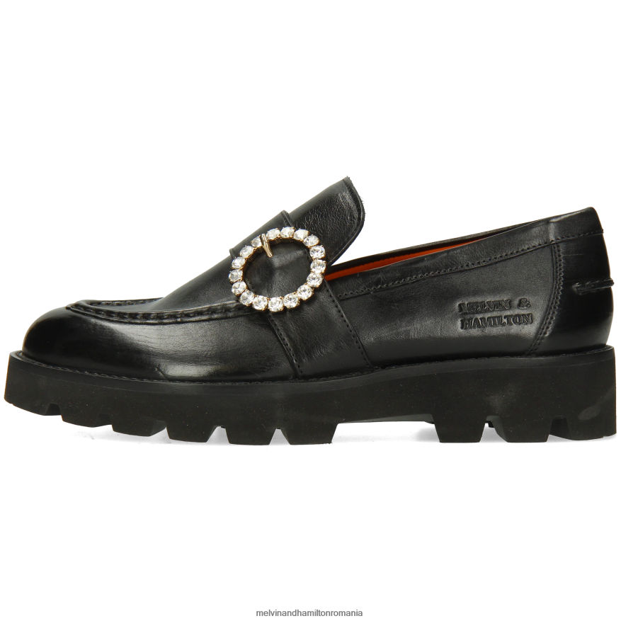 femei Melvin & Hamilton jad 53 negru mocasini 2R24J41346