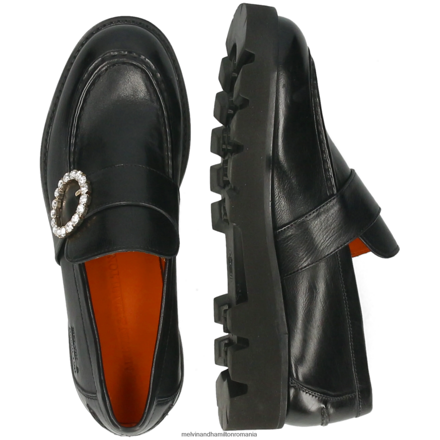 femei Melvin & Hamilton jad 53 negru mocasini 2R24J41346