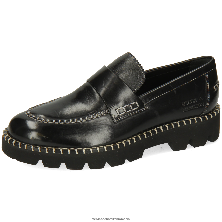 femei Melvin & Hamilton jad 55 negru mocasini 2R24J41386