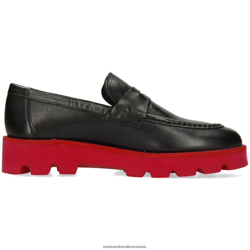 femei Melvin & Hamilton jad 6 negru mocasini 2R24J41383