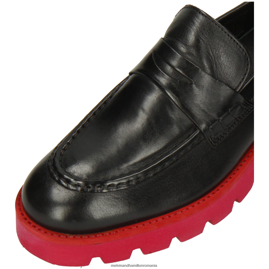 femei Melvin & Hamilton jad 6 negru mocasini 2R24J41383