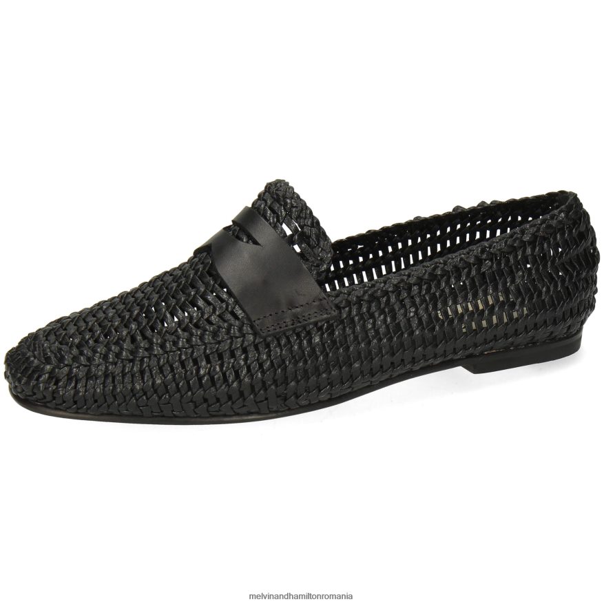 femei Melvin & Hamilton mandy 4 negru mocasini 2R24J41425