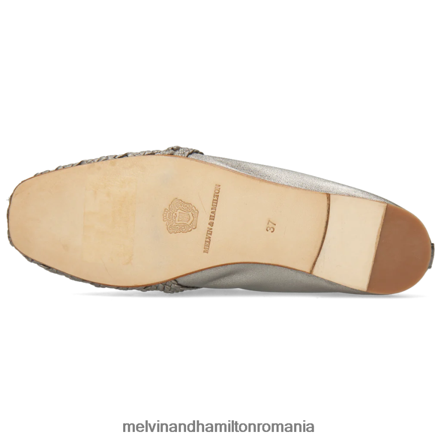 femei Melvin & Hamilton melly 7 argint mocasini 2R24J41469
