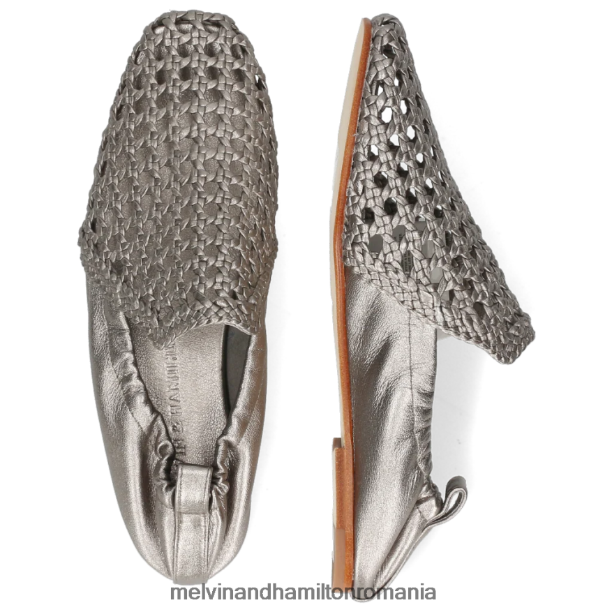 femei Melvin & Hamilton melly 7 argint mocasini 2R24J41469